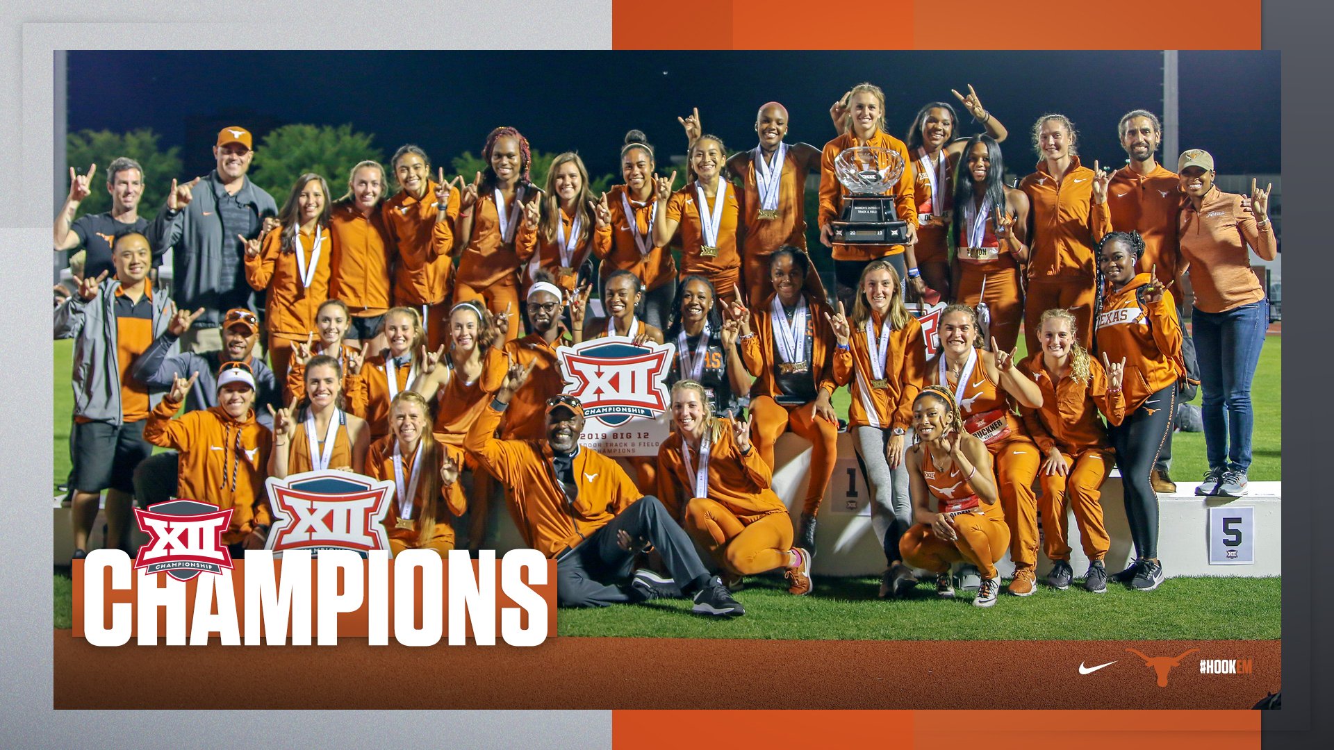 Light The Tower Womens Track And Field Wins Big 12 Team Title Ut