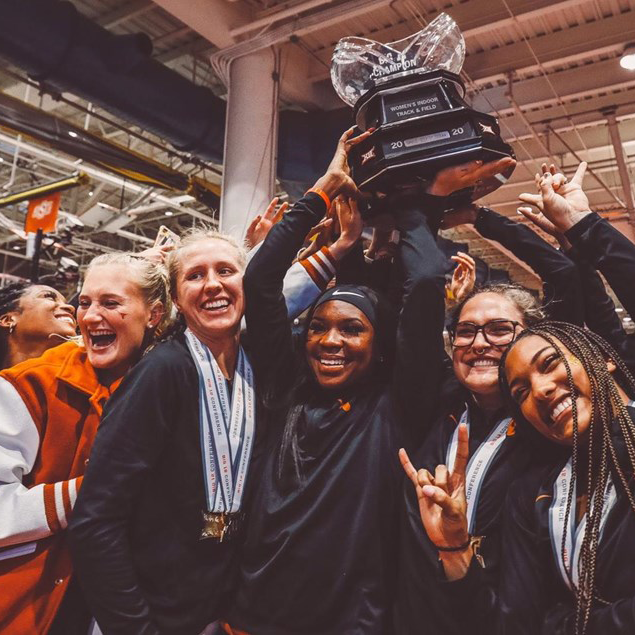 Women’s Track and Field wins third-straight Big 12 title