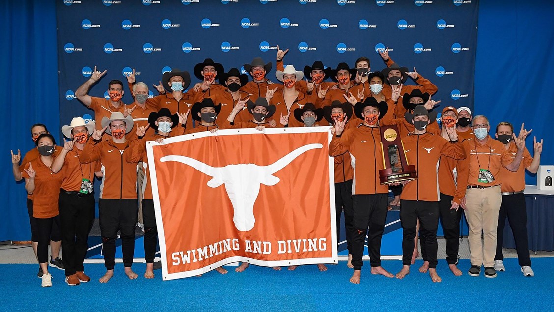 Light the Tower: Men’s Swimming and Diving Wins 2021 NCAA Championship