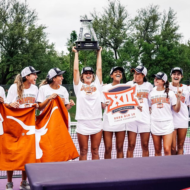 Light the Tower: Women’s Tennis Wins Big 12 Conference Tournament Title