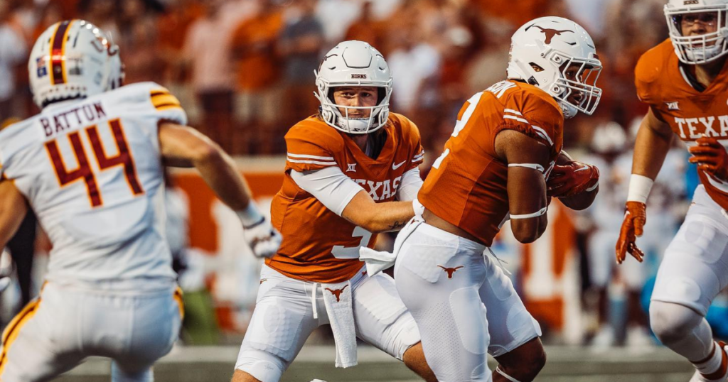 Texas Football versus ULM Season Opener | Our Tower