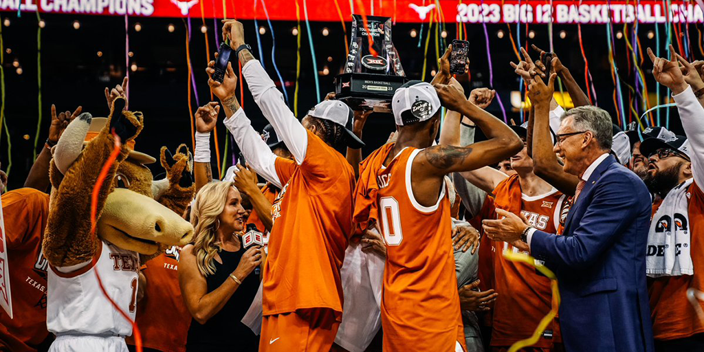 Light the Tower Texas Men’s Basketball Wins Big 12 Tournament Our Tower