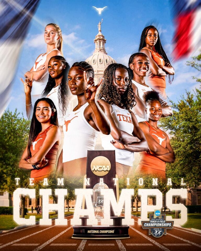 Light the Tower Longhorns Win National Championship Our Tower