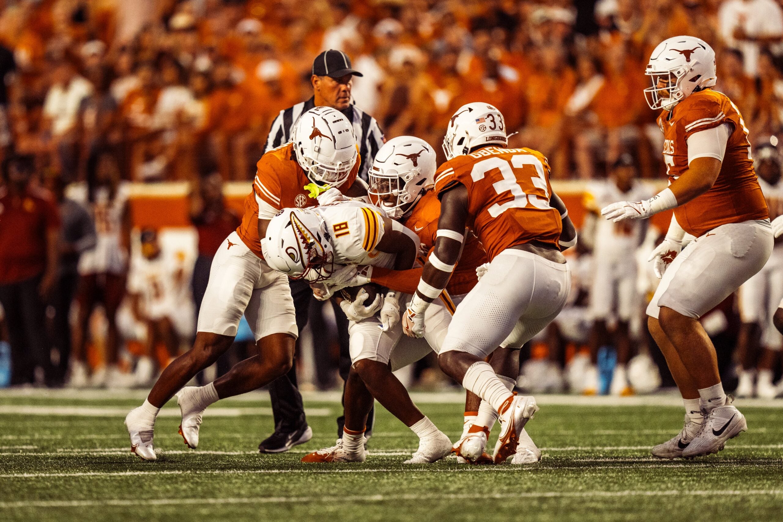 Light the Tower: Texas Football Beats ULM