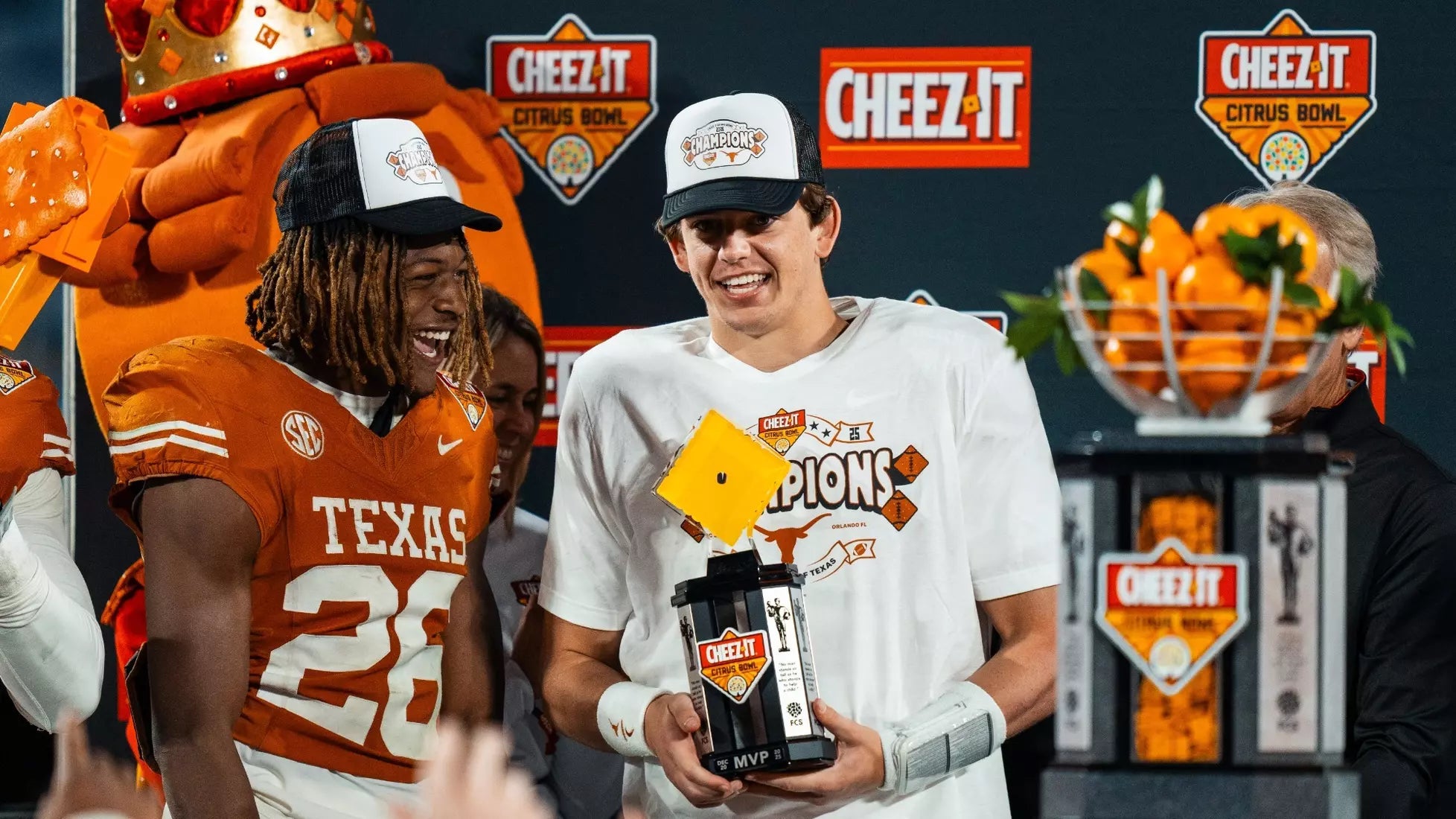Texas Football Closes Season with 41-27 victory over Michigan in Cheez-It Citrus Bowl